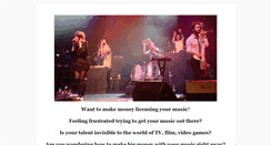 Desktop Screenshot of musiclicensinginsidersguide.com